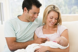 Adoptive family united through Domestic Adoption